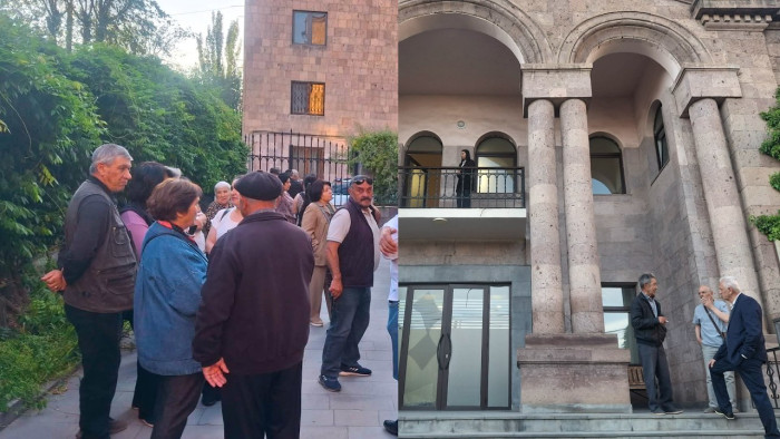 #Ուղիղ․ Արցախցիները հավաքվում են Արցախի ներկայացուցչությունում