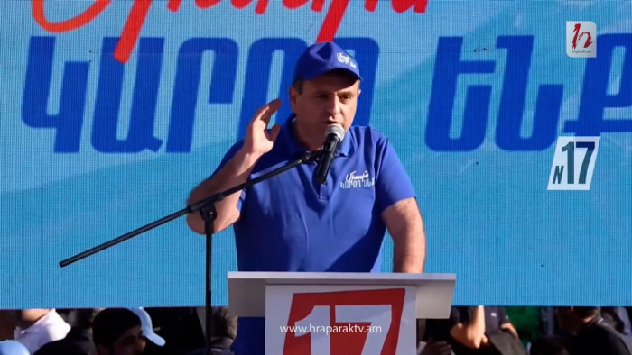 Էս մարդիկ ստով եկել են, ստով կառավարել, ստով էլ քարոզարշավ են անում. Սևակ Խաչատրյան