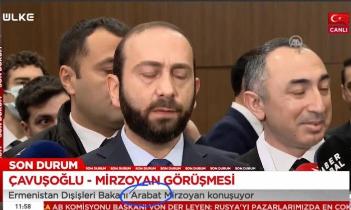 Հայ ժողովուրդը  կողջունի, որ իր խորհրդանիշ Արարատը չկրես անվանդ վրա...