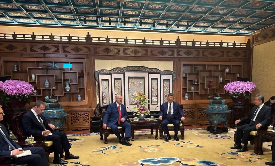 Լուկաշենկոն Չինաստանում հանդիպել է Սի Ծինփինի հետ