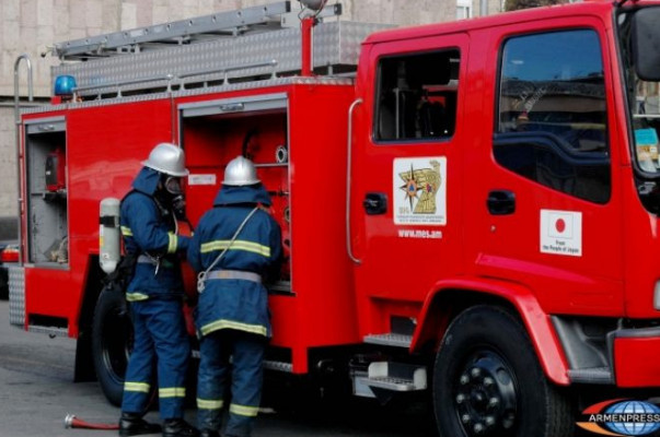 Երևանում հրդեհվել է շինանյութի խանութ․ կրակը տարածվել է մոտակա բենզալցակայան