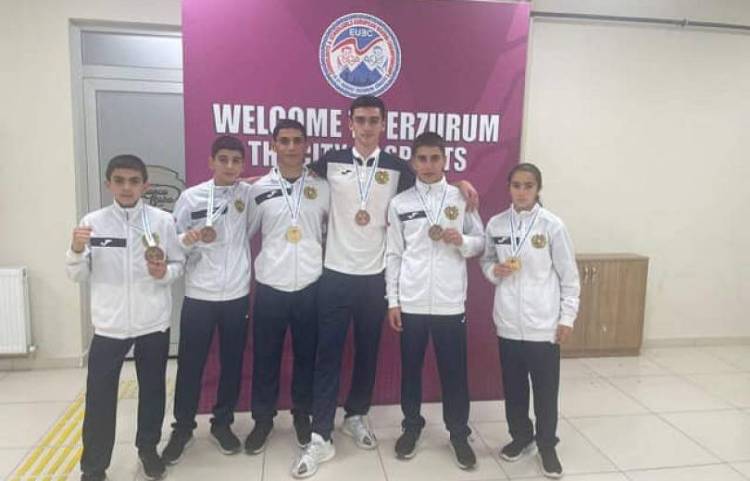 Հայ մարզիկները 6 մեդալ են նվաճել Թուրքիայում