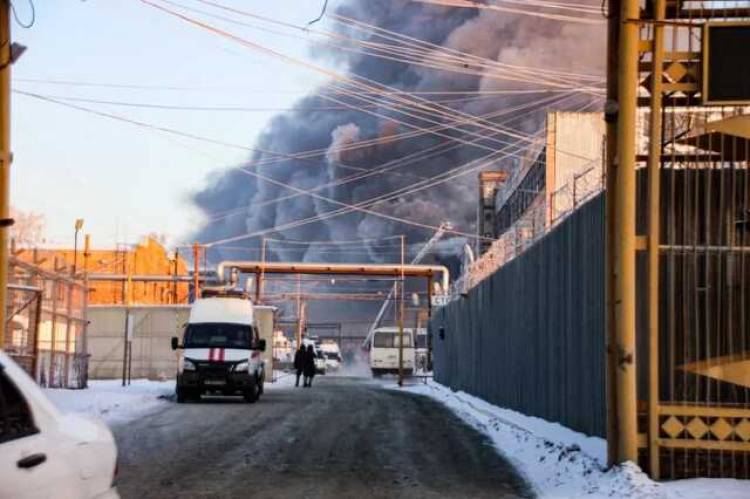 Եվս մեկ խոշոր հրդեհ՝ Ռուսաստանում․ մեծ գործարան է այրվում (տեսանյութ)