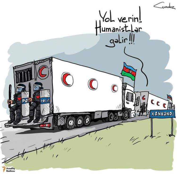 Անգամ ադրբեջանցիներն են հեգնում իրենց իշխանությունների կողմից Արցախ ուղարկված «հումանիտար» օգնությունը