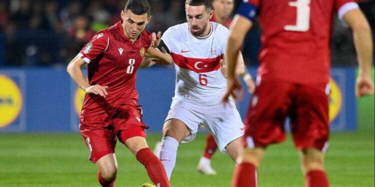 Հայաստանի ազգային հավաքականը ձեռքից բաց թողեց հաղթանակը Թուրքիայի դեմ խաղում