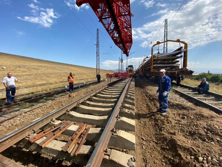 ՀԿԵ-ն ավարտում է 2023 թվականին նախատեսված երկաթուղային ուղու թարմացման ծրագիրը