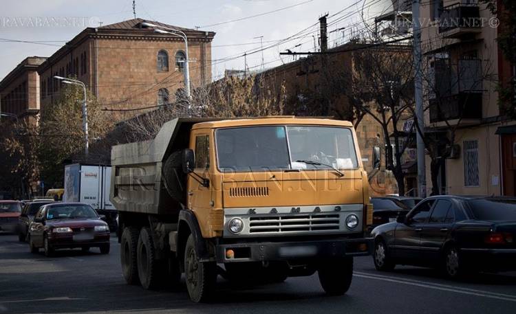Սահմանափակումներ Երևանում՝ բեռնատարների համար