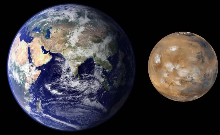 Գիտնականները Երկիր եւ Մարս մոլորակների միջեւ նոր նմանություններ են գտել