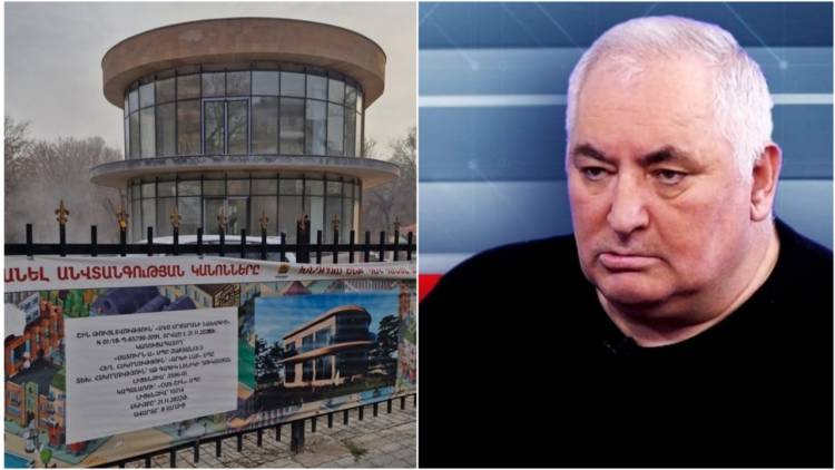 ՔՊ-ի թույլտվությամբ այգում ռեստորան են կառուցում, ապա 10 միլիոն դրամով վարձակալության հանձնում. Արթուր Չախոյան