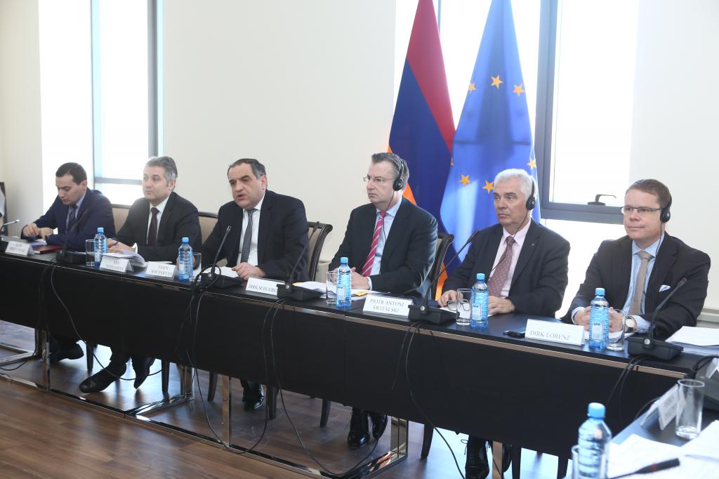 Տեղի է ունեցել ԵՄ-Հայաստան արդարադատության, ազատության և անվտանգության հարցերով ենթակոմիտեի 7-րդ նիստը
