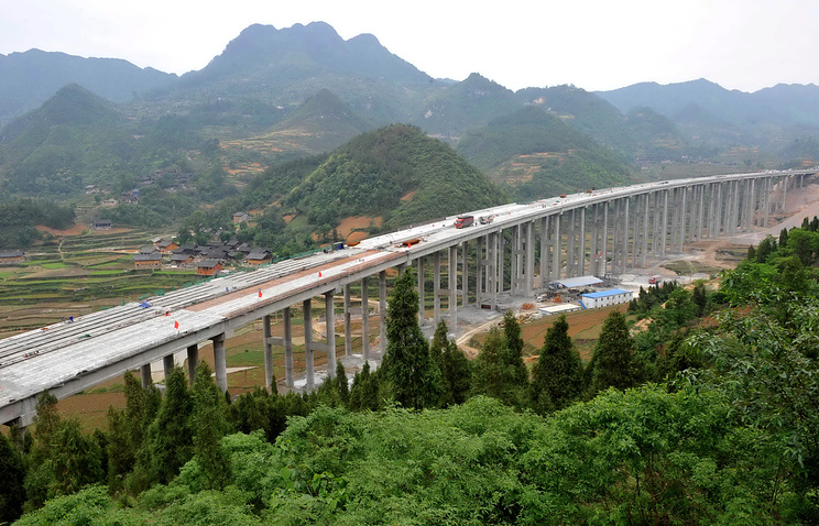 Չինաստանում կառուցել են աշխարհում ամենաբարձր կախովի կամուրջը