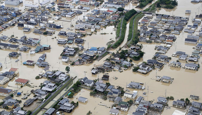 Ճապոնիայում ջրհեղեղից զոհերի թիվը հասել է 176-ի