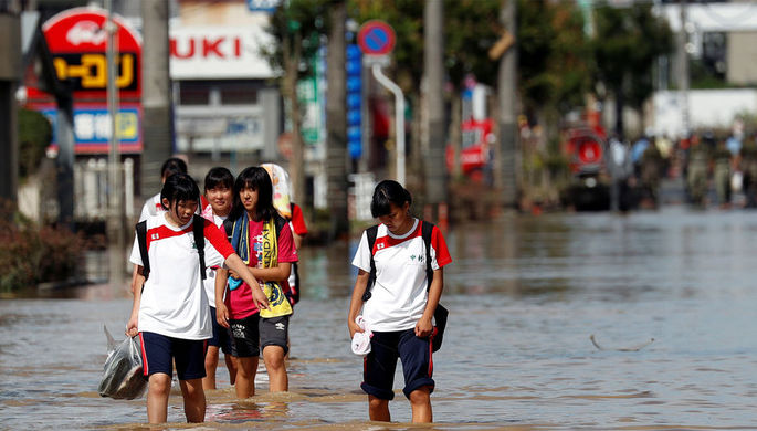 Ճապոնիայում ջրհեղեղից զոհվածների թիվը հասել է 200-ի