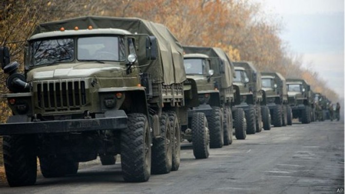 Զինվորներ են տեղափոխում Երևան