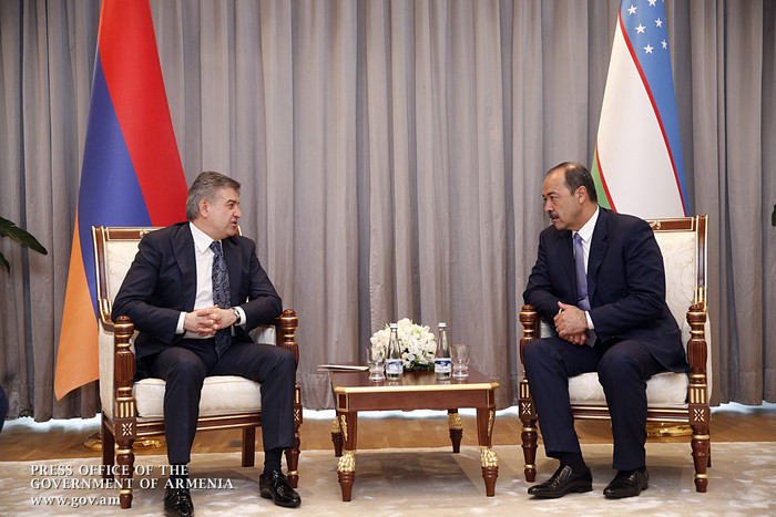 Կարեն Կարապետյանը և Ուզբեկստանի վարչապետը պայմանավորվել են ակտիվացնել միջպետական կապերը
