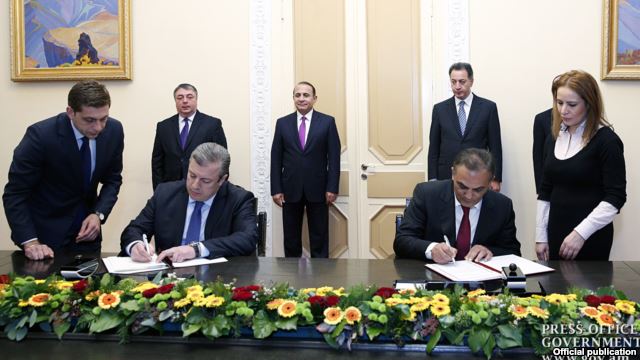 Հայաստանն ու Վրաստանը ստորագրեցին նոր կամրջի կառուցման վերաբերյալ համաձայնագիրը