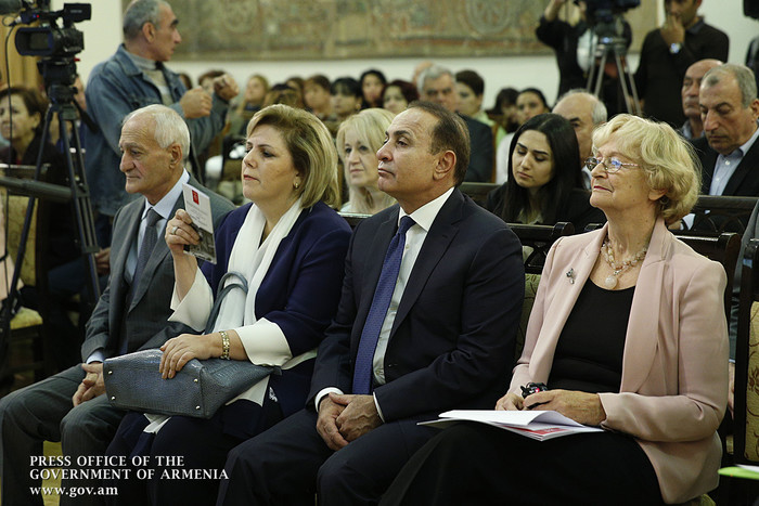 Վարչապետը ներկա է գտնվել Հայաստանին «Եվրոպա Նոստրա» մրցանակի հանձնման արարողությանը