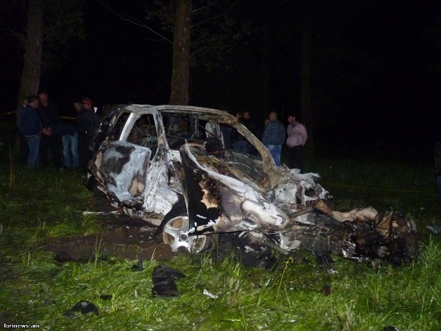 Մեքենայի վարորդն ու 6 ուղևորները ողջ-ողջ այրվել են