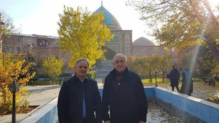 Ադրբեջանցի պատգամավորները Երեւանում այցելել են «Կապույտ մզկիթ»