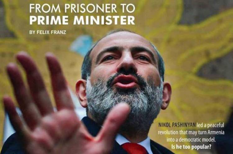 Բանտից՝ վարչապետ․ Christian Science Monitor-ի անդրադարձը Փաշինյանի մասին
