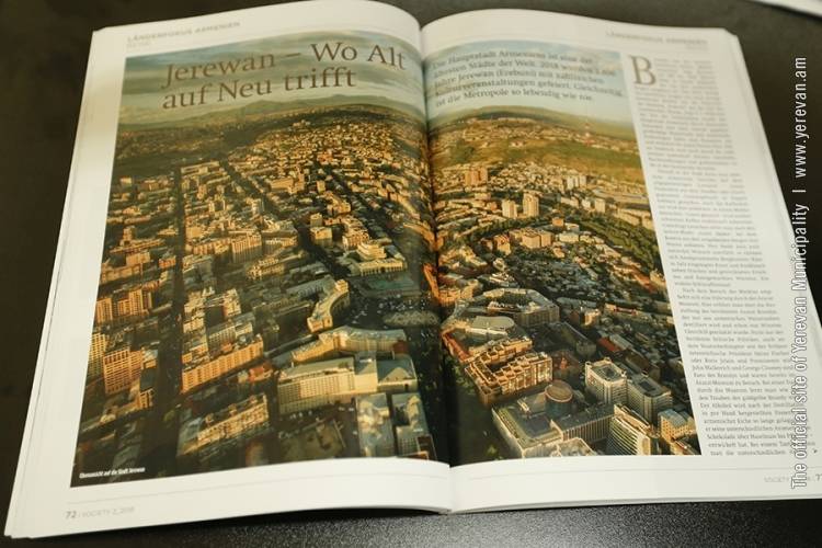 Երևանը՝ բոլորի համար. ավստրիական Society ամսագրին Հայկ Մարությանի տված  հարցազրույցը 