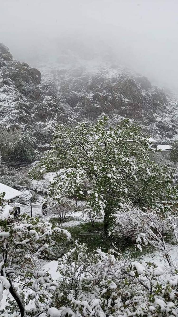 Հայաստանի մարզերում ձյուն է տեղացել