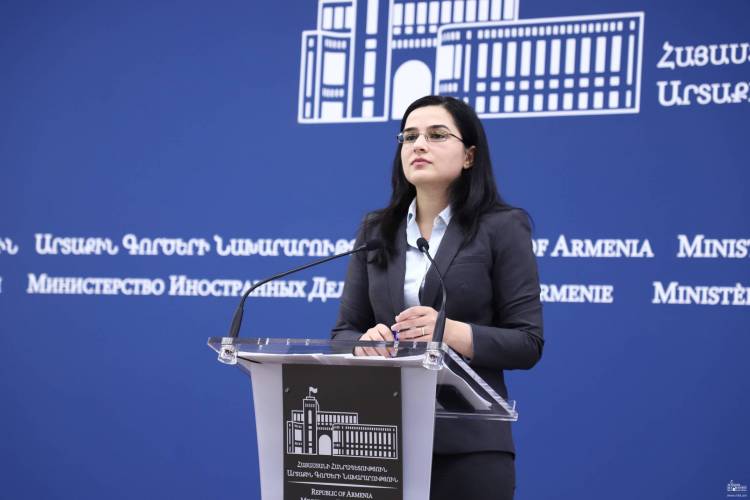 ԱԳՆ մամուլի խոսնակի պատասխանը Ադրբեջանի ԱԺ խոսնակի հայտարարության վերաբերյալ