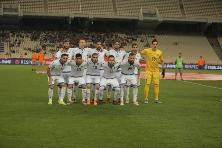 Հունաստան-Հայաստան խաղն ավարտվել է 2:3 հաշվով