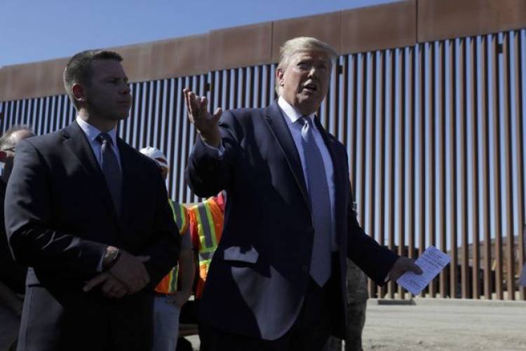 Թրամփը մակագրել է ամերիկա-մեքսիկական սահմանային պատը