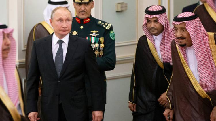 Սաուդյան Արաբիայում պետական նվագախումբն աղավաղել է ՌԴ պետական հիմնը՝ Պուտինի ներկայությամբ