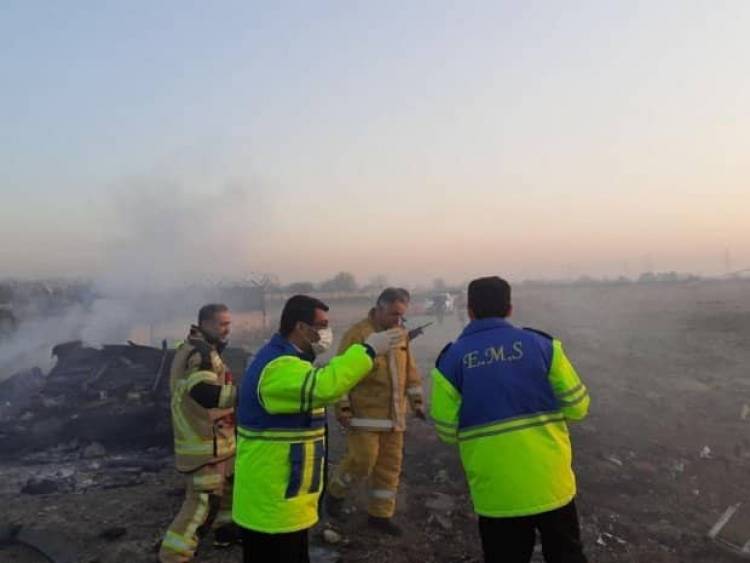 Լուսանկարներ՝ Իրանում կործանված ինքնաթիռի դեպքի վայրից
