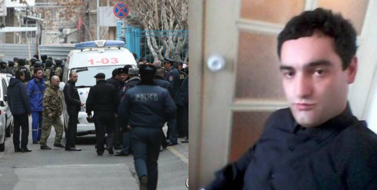 Կրակոցներ արձակողը հետեւում է Քոչարյանին, կոչ անում՝ նրան ազատ արձակել (լուսանկարներ)