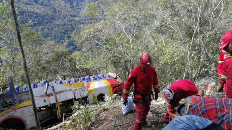 Վթարի է ենթարկվել ուղեւորներ փոխադրող ավտոբուս Բոլիվիայում, կան զոհեր