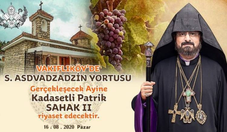 Թուրքիայի միակ հայկական գյուղում Սբ․ Աստվածածնի տոնին պատարագ կմատուցի Կ․ Պոլսի հայոց Պատրիարքը