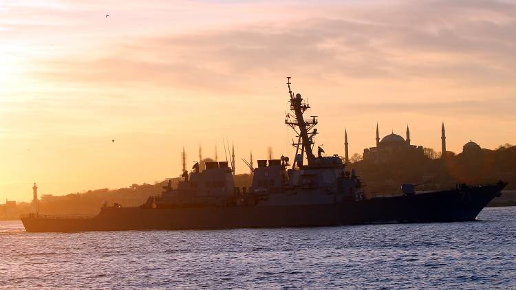 Ամերիկյան ռազմական հածանավը մուտք է գործել Բարենցի ծով