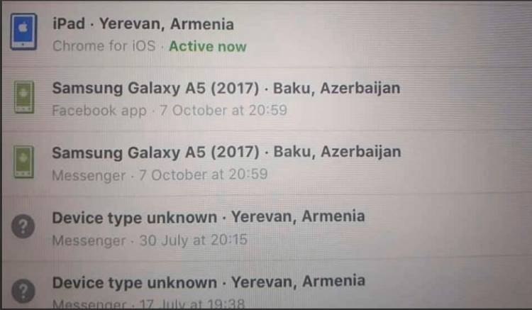 Ադրբեջանցիներն ապօրինաբար կառավարում են սոցցանցերի հայկական օգտահաշիվների էջերը. ՀՀ ՄԻՊ
