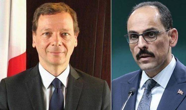 Ղարաբաղյան հարցն են քննարկել Ֆրանսիայի նախագահի խորհրդականն ու Թուրքիայի նախագահի խոսնակը 