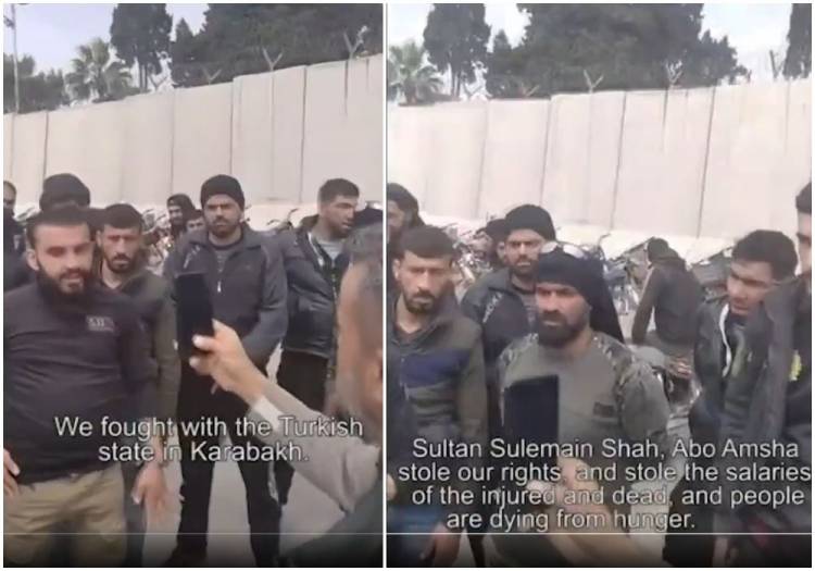 Թուրքական վարձկանները չեն ստացել Ղարաբաղում կռվելու համար իրենց աշխատավարձը (տեսանյութ)