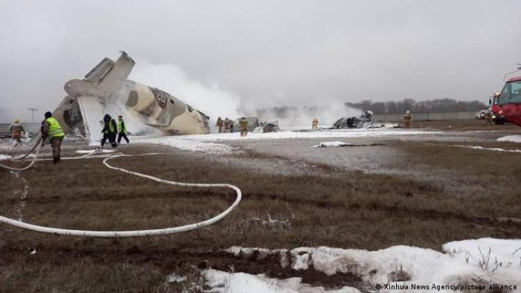 Ղազախստանում ռազմական ինքնաթիռ է կործանվել 