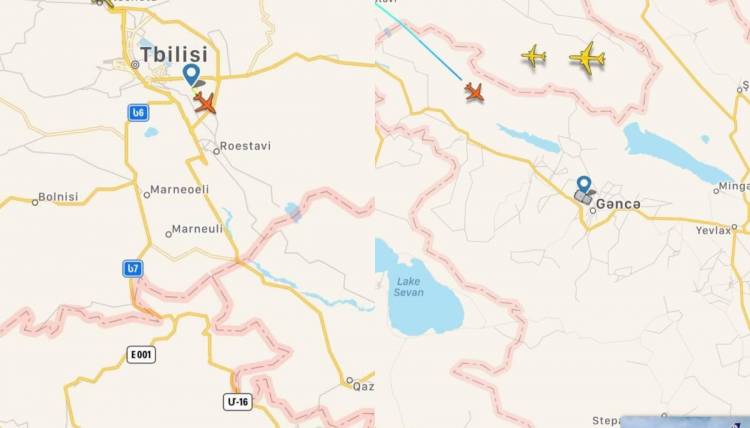 ՀՀ կառավարական ինքնաթիռը այս պահին ուղևորվում է Բաքու․ Թարմացված