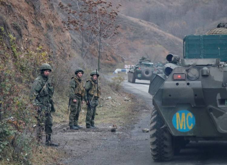 Ռուս խաղաղապահները ուղեկցել են ադրբեջանական զինվորականներին