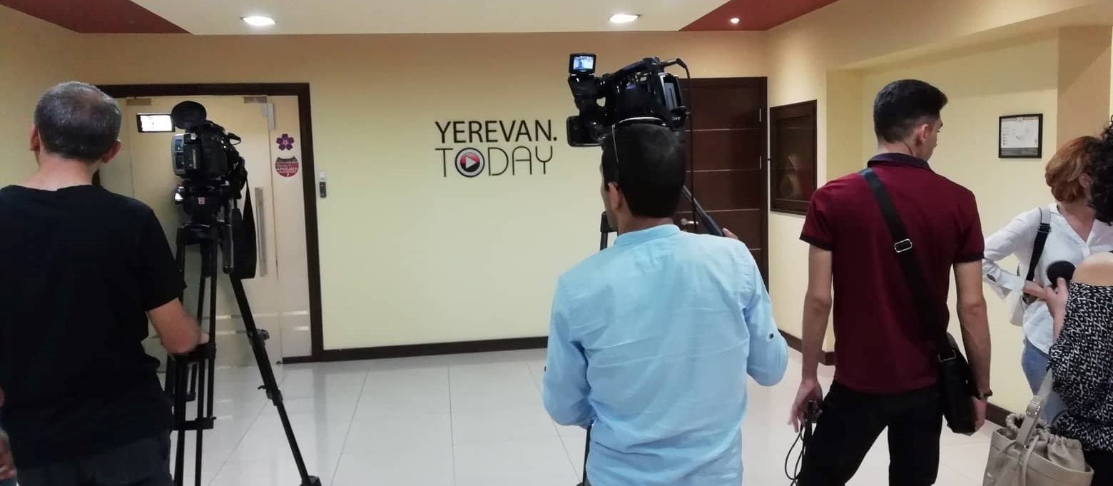 Yerevan Today-ում խուզարկությունը շարունակվում է