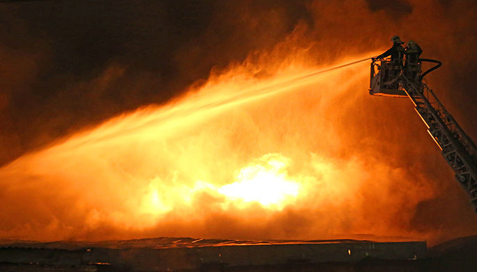 Հրդեհ Մերձմոսկովյան շրջանում՝ այրվող մակերեսը հասնում է մեկ հեկտարի սահմանին